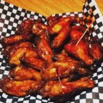 chicken wings extra sauce at monaghans sports pub and grill oakville ontario