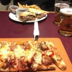 pizza roast beef dip beer at monaghans sports pub and grill oakville ontario
