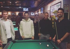 pool billiards at monaghans sports pub and grill oakville ontario