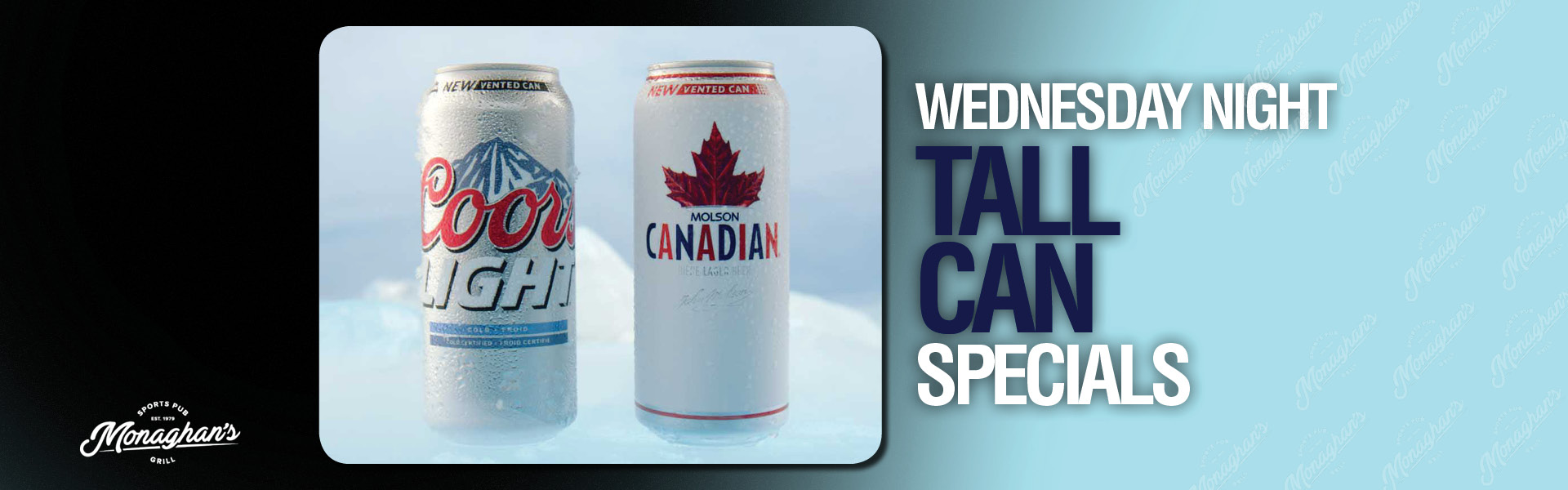 Tall Can Beer Specials in Oakville