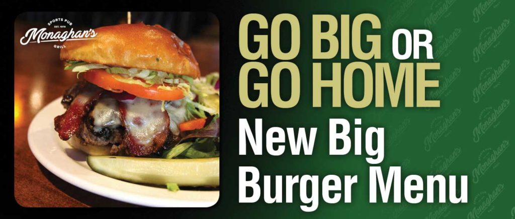 New Big Burger Menu