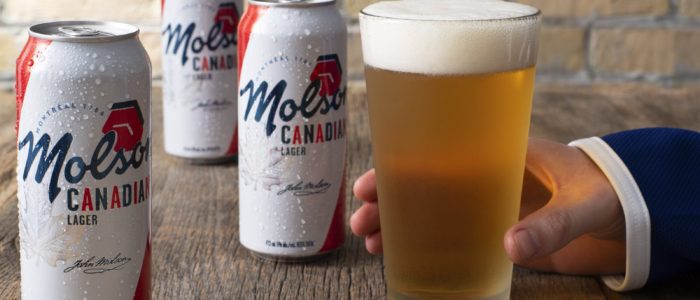 molson canadian tall cans on special monaghans sports pub and grill