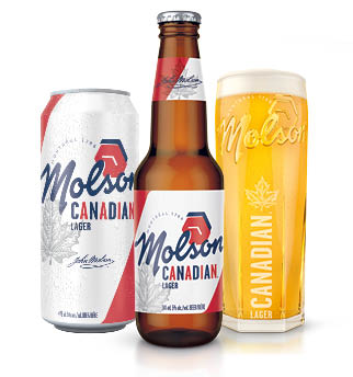 Molson Canadian at Monaghans Sports Pub and Grill